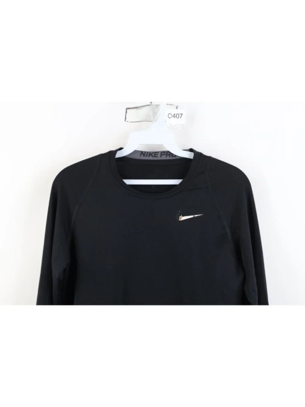 Nike Pro Combat Mens Medium Distressed Compression Training Long Sleeve T-Shirt